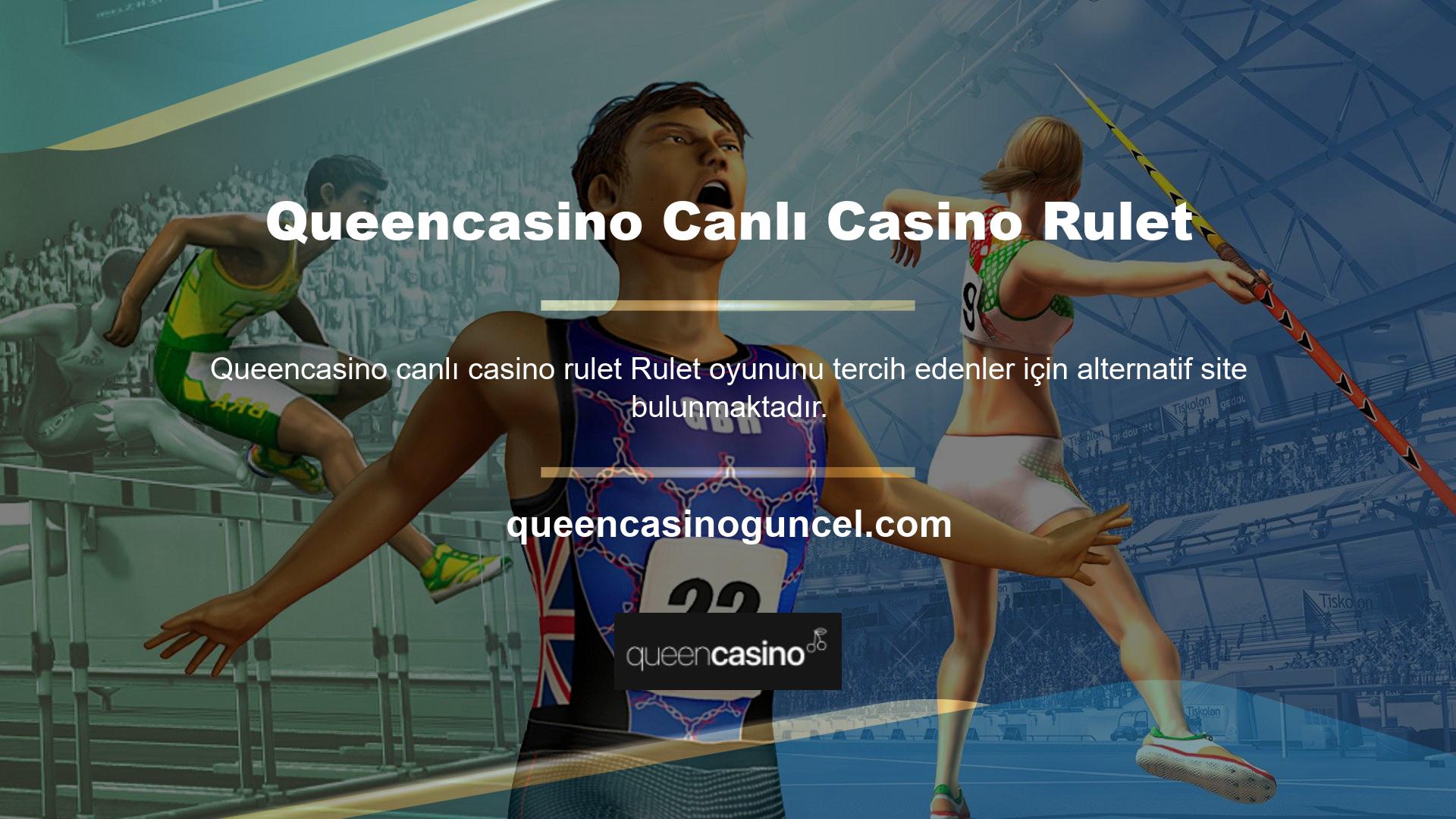Queencasino Canlı Casino Rulet