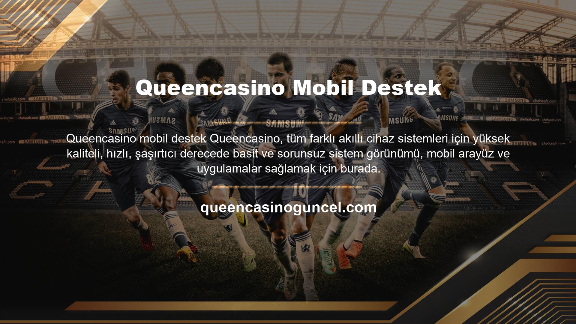 Queencasino Mobil Destek