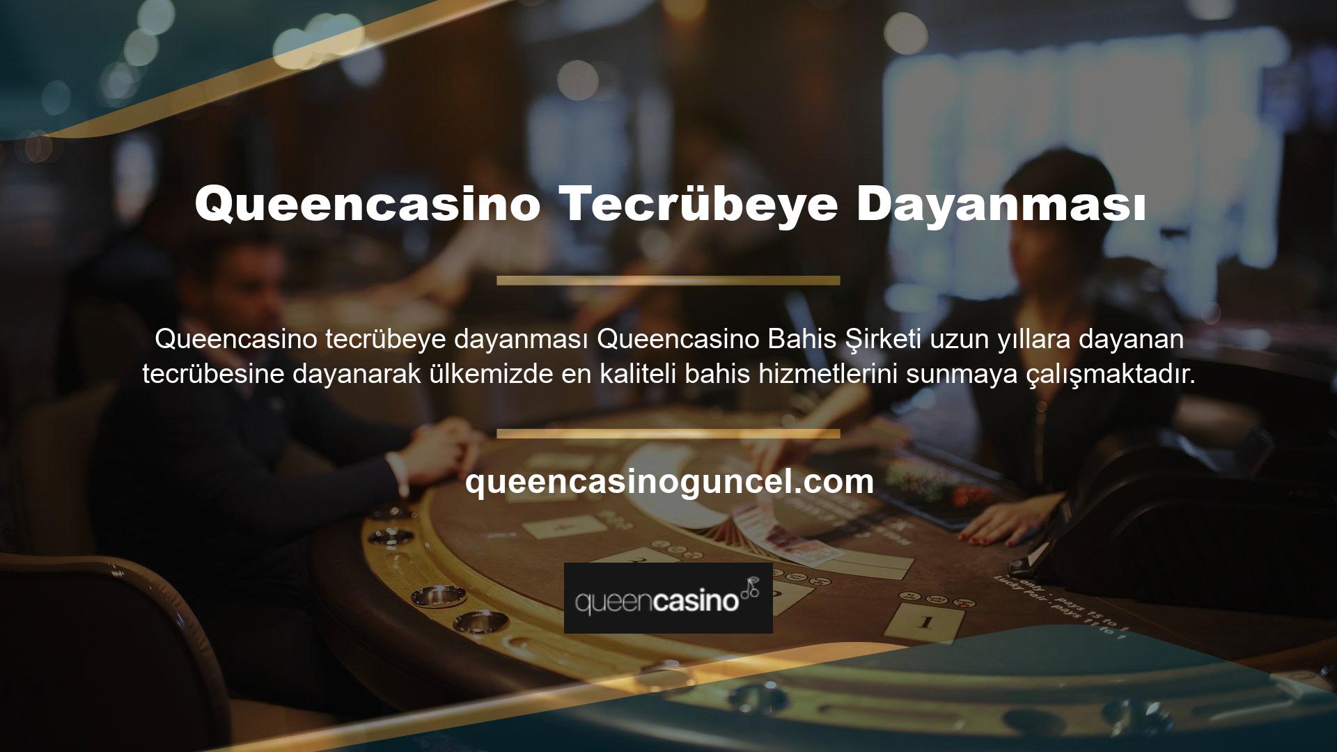 Ayrıca casino bonusları ve spor bahisleri dahil olmak üzere Queencasino TV izleyicilerine özel olarak sunulan birçok etkinliğe de göz atmak isteyebilirsiniz